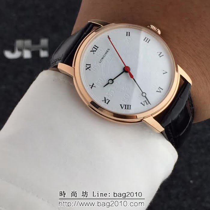 LONGINES浪琴 全自動機械 時尚男士腕表 WSS0387
